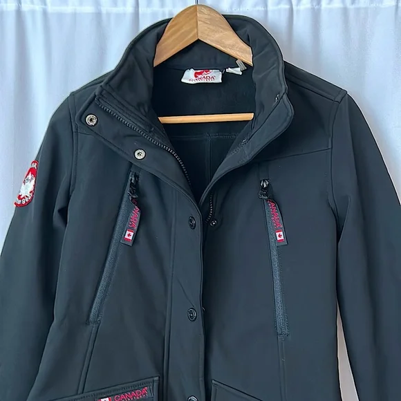 Canada Weather Gear Black Water Resistant Jacket Coat **Size S** 🧥🧥 - Picture 3 of 6